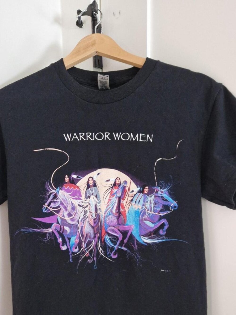 Warrior Women black t-shirt Size S #feminist #activism